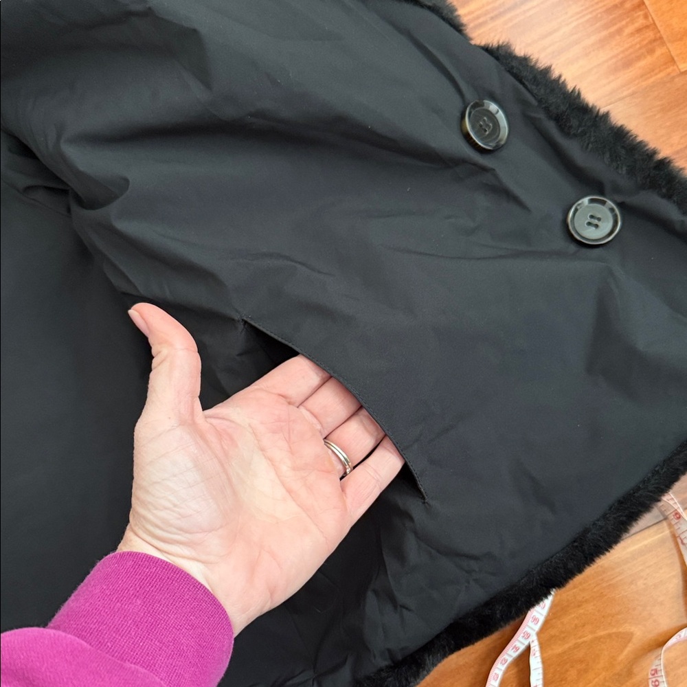 Maralyn & Me Black Teddy Jacket - Picture 6 of 8